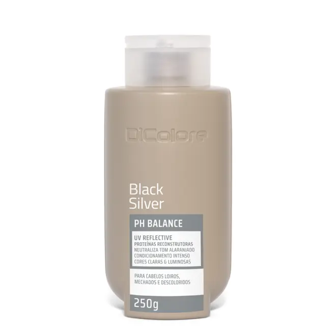 Condicionador Neutralizador de Amarelado PH Balance Black Silver - 250g  1