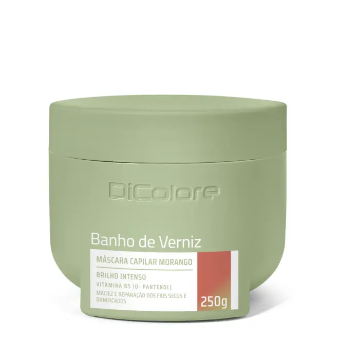 Máscara Capilar Brilho de Morango Banho de Verniz - 250g  1
