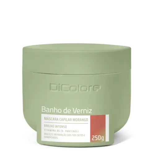 Máscara Capilar Brilho de Morango Banho de Verniz - 250g