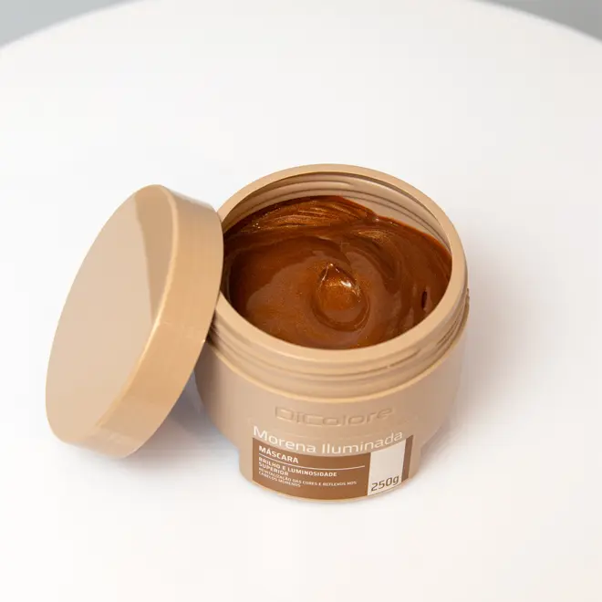 Máscara Capilar Morena Iluminada Revitalizadora de Cores - 250g  2