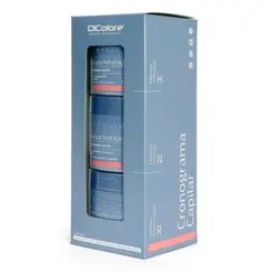 Kit Cronograma Capilar com 3 Máscaras - Nutrição, Hidratação e Reconstrução