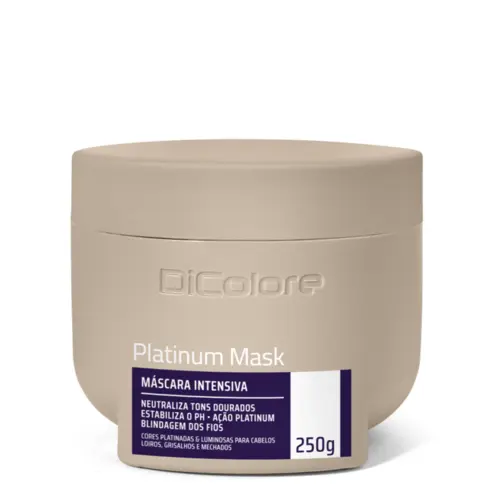 Máscara Intensiva Para Cores Platinadas Platinum Mask - 250g