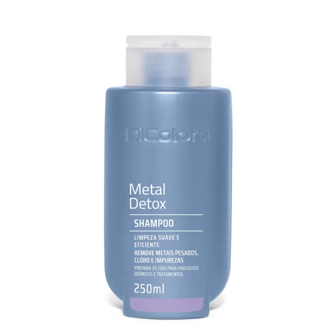 Shampoo para Limpeza de Metais Pesados Metal Detox - 250ml  1