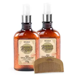 Barber Shop Kit 2 com Tonicos anti falhas