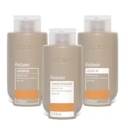 Kit Completo Relaxer - Linha Pós Alisamento