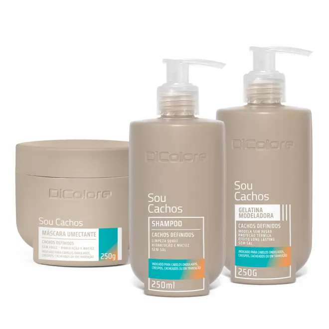 Kit com Gelatina de Cachos - Sou Cachos  1