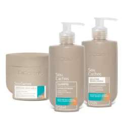 Kit com Gelatina de Cachos - Sou Cachos