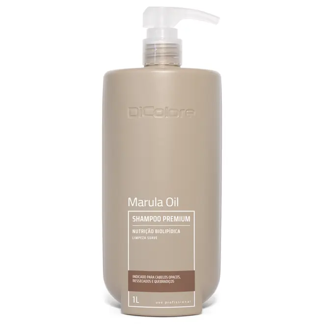Shampoo Premium de Nutrição Marula Oil - 1L  1