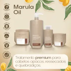 Shampoo Premium de Nutrição Marula Oil - 250ml