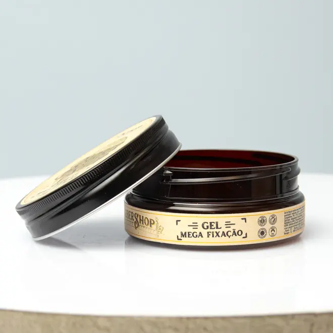 Gel Mega Fixação Barber Shop - 100g  3
