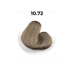 COLOR CREME 10.72 LOURO CLARÍSSIMO MARROM IRISADO - COLORAÇÃO PERMANENTE 60G