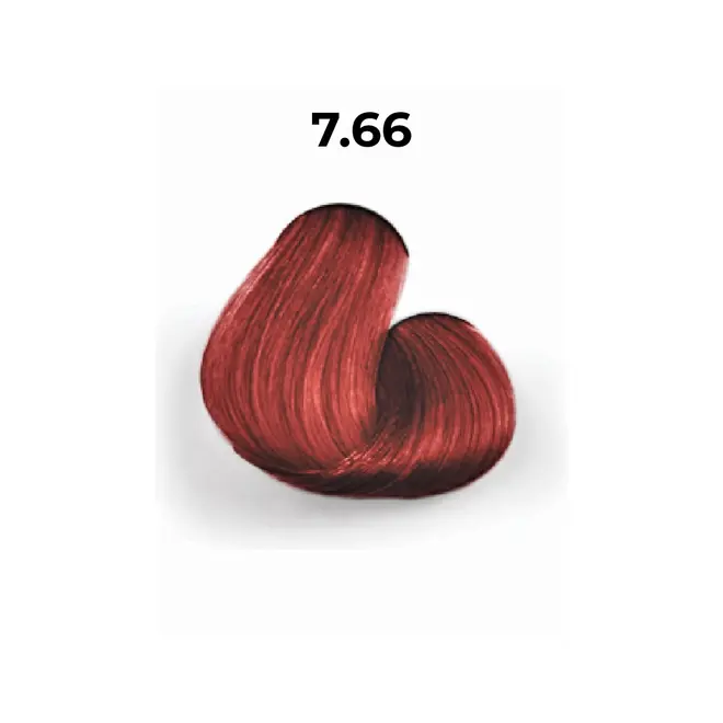 COLOR CREME 7.66 LOURO MÉDIO VERMELHO PROFUNDO - COLORAçÃO PERMANENTE 60G  1