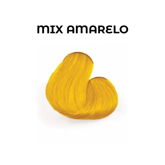 Color Creme Mix Amarelo - Coloração Permanente 60g  1