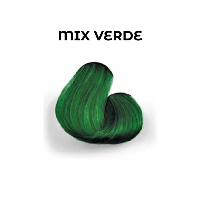 Color Creme Mix Verde - Coloração Permanente 60g  1