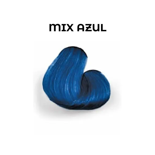 Color Creme Mix Azul - Coloração Permanente 60g  1
