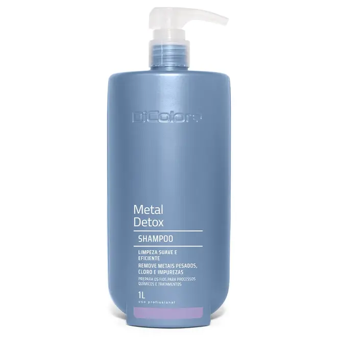 Shampoo para Limpeza de Metais Pesados Metal Detox - 1L  1