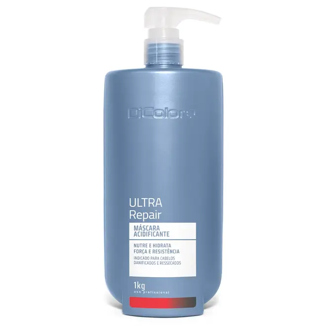 Máscara Acidificante para Cabelos Danificados e Ressecados Ultra Repair - 1kg  1