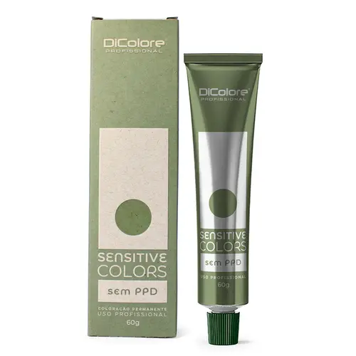 SENSITIVE COLORS 6.7 LOURO ESCURO MARROM - TINTURA SEM PPD 60G