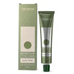 SENSITIVE COLORS 6.1 LOURO ESCURO ACINZENTADO - TINTURA SEM PPD 60G