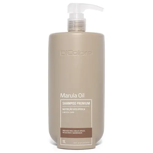 Shampoo Premium de Nutrição Marula Oil - 1L
