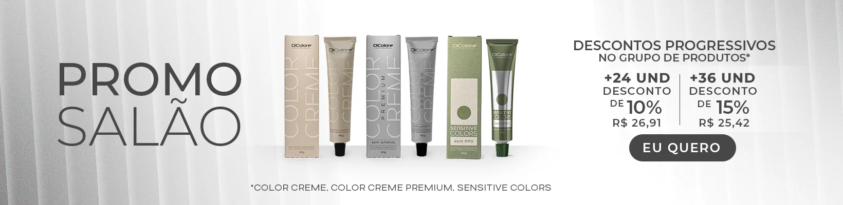 PROMO SALÃO Coloração