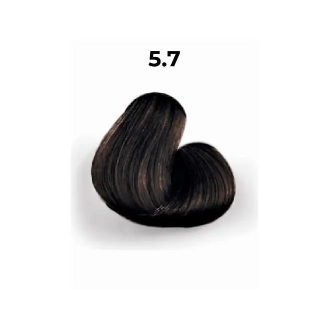 COLOR CREME PREMIUM 5.7 CASTANHO CLARO MARROM - TINTURA SEM AMÔNIA 60G  2