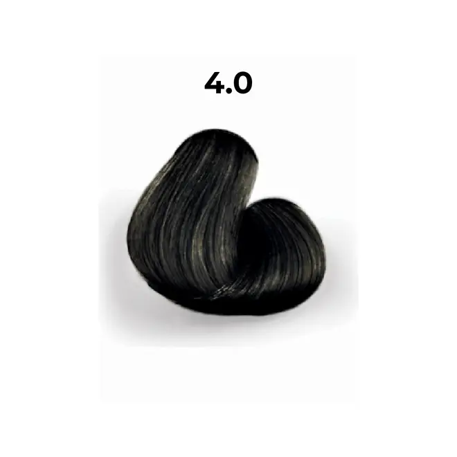 Color Creme 4.0 Castanho Médio - Coloração Permanente 60g  1