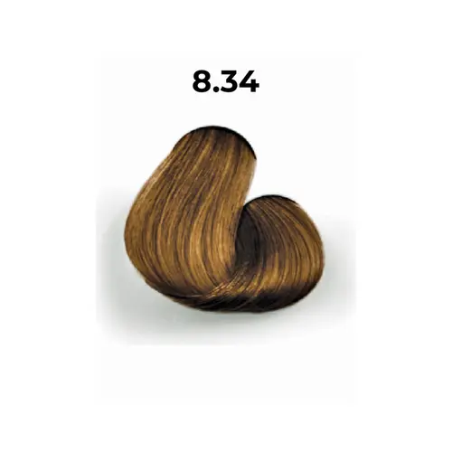 COLOR CREME 8.34 LOURO CLARO DOURADO ACOBREADO - COLORAçÃO PERMANENTE 60G