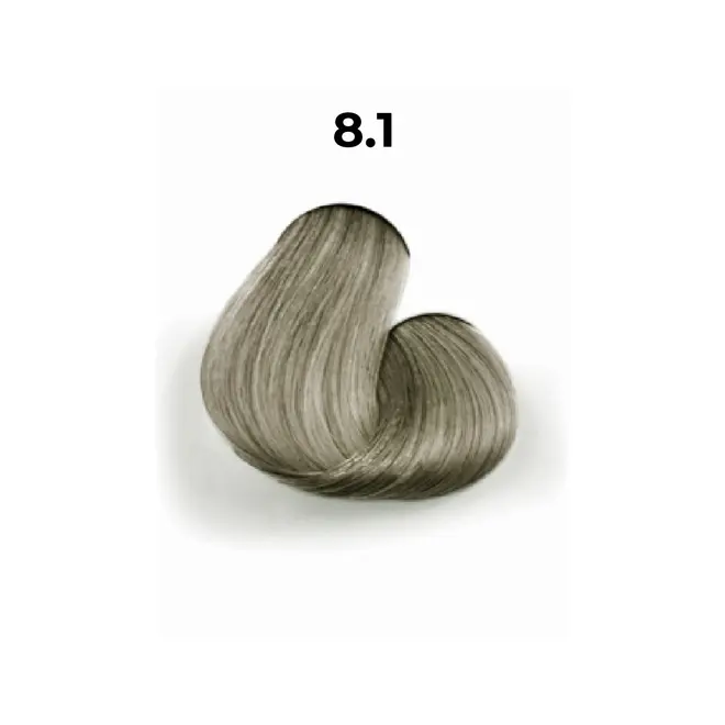 COLOR CREME 8.1 LOURO CLARO ACINZENTADO - COLORAçÃO PERMANENTE 60G  1