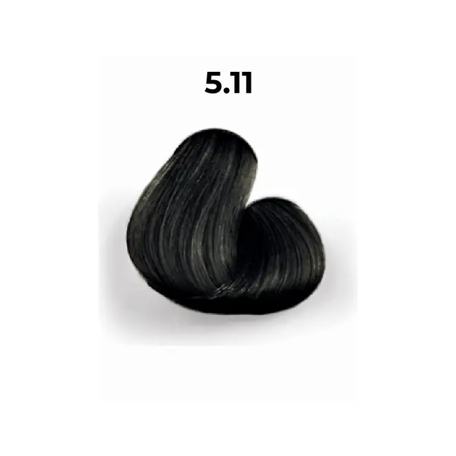 COLOR CREME 5.11 CASTANHO CLARO CINZA PROFUNDO - COLORAçÃO PERMANENTE 60G  1