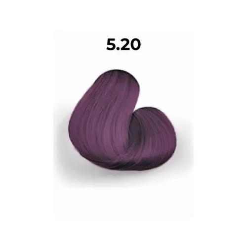 Color Creme 5.20 Castanho Claro Violeta Intenso - Coloração Permanente 60g