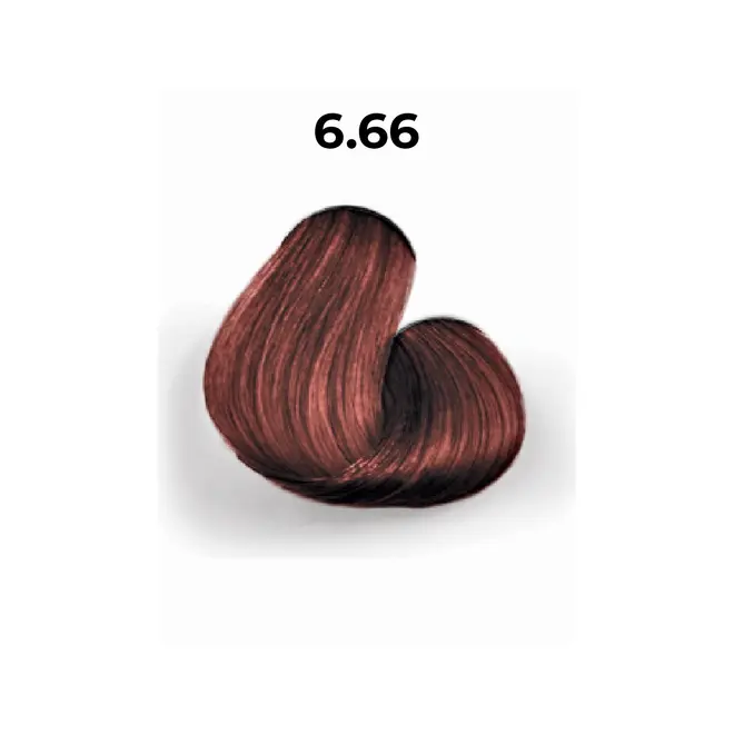 COLOR CREME 6.66 LOURO ESCURO VERMELHO PROFUNDO - COLORAçÃO PERMANENTE 60G  1