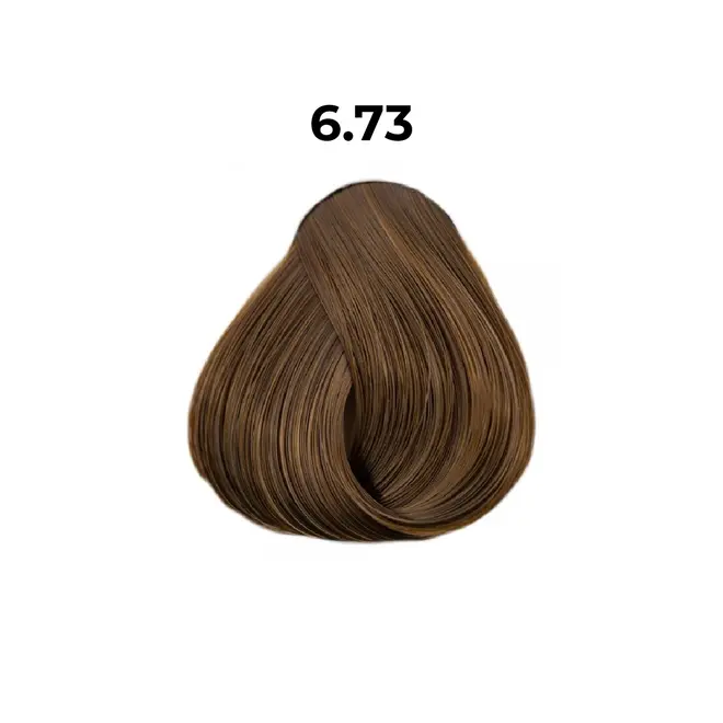 COLOR CREME 6.73 LOURO ESCURO MARROM DOURADO - COLORAçÃO PERMANENTE 60G  1
