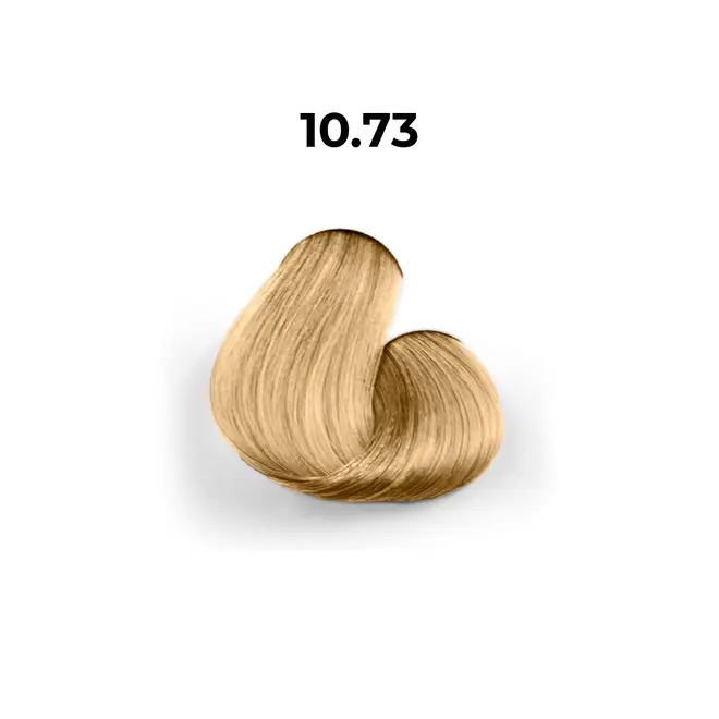 COLOR CREME 10.73 LOURO CLARISSIMO MARROM DOURADO - COLORAÇÃO PERMANENTE 60G  1