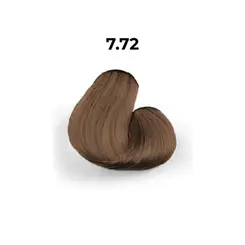 COLOR CREME 7.72 LOURO MÉDIO MARROM IRISADO - COLORAçÃO PERMANENTE 60G