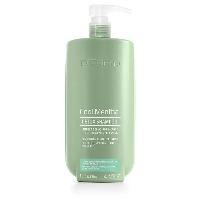 Shampoo Purificante Detox Cool Mentha - 1L  1