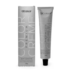 COLOR CREME PREMIUM 5.62 CASTANHO CLARO VERMELHO VIOLETA - TINTURA SEM AMÔNIA 60G