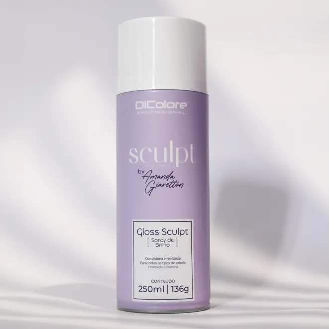 SPRAY DE BRILHO GLOSS SCULPT - 250ML/136G  2