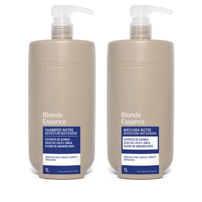 Blonde Essence - Kit Profissional para cabelos Loiros  1