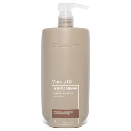 Shampoo Premium de Nutrição Marula Oil - 1L