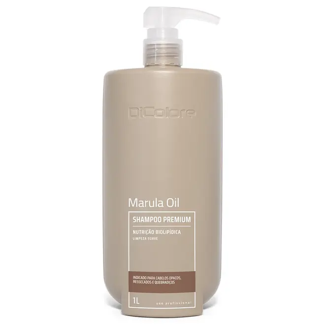 Shampoo Premium de Nutrição Marula Oil - 1L  1