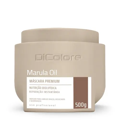 Máscara Premium de Nutrição e Reparação Marula Oil - 500g