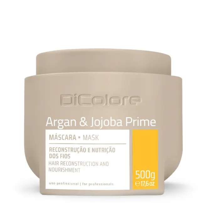 Máscara Capilar de Reconstrução Argan & Jojoba Prime - 500g  1