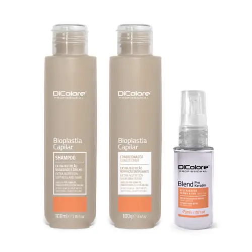 Kit Travel Size - Bioplastia Capilar & Blend