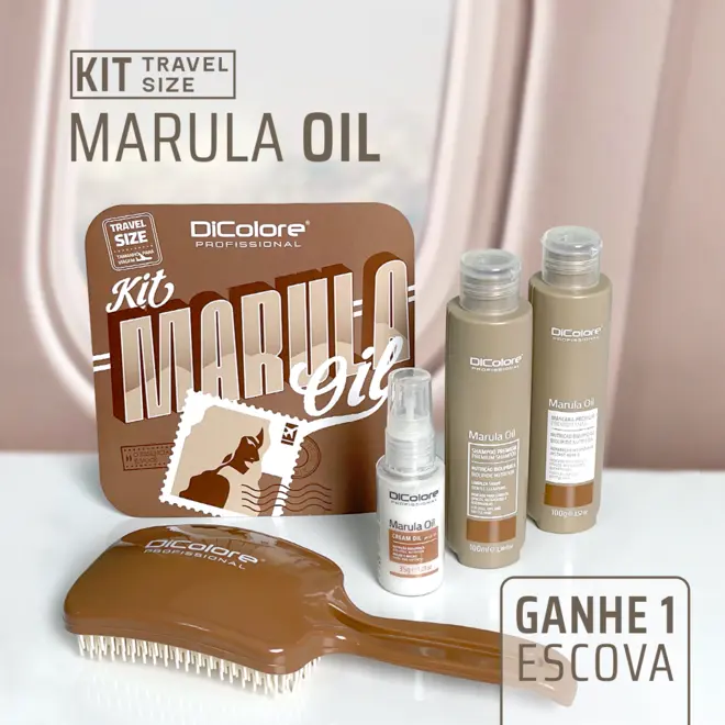 Kit Marula Oil - Travel Size  2