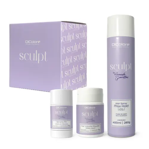 Sculpt Kit para Penteado Rabo de Cavalo - Limpeza, volume e Fixação Intensa