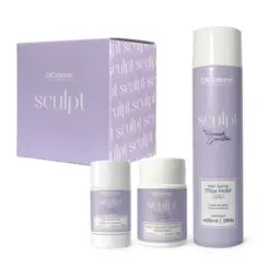 Sculpt Kit para Penteado Rabo de Cavalo - Limpeza, volume e Fixação Intensa