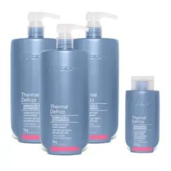 Kit Thermal Drefrizz -  3 Lavatórios + 1 Revenda + Capa de Seda Brinde