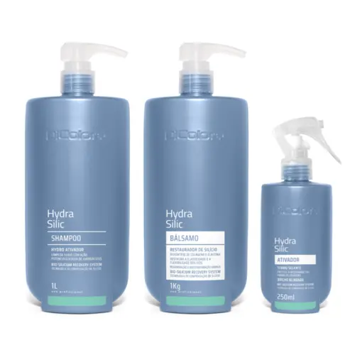 HYDRA SILIC Kit Anti Afinamento dos Fios + Capa de Seda de Brinde