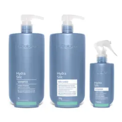HYDRA SILIC Kit Anti Afinamento dos Fios + Capa de Seda de Brinde